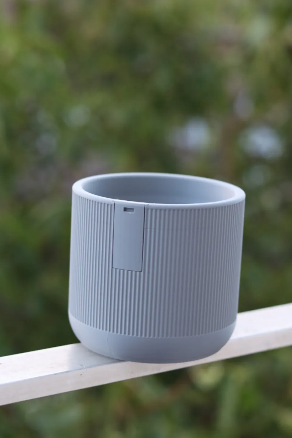 The Aura Flute Planter | Tall Self-Watering Cylinder - Image 1